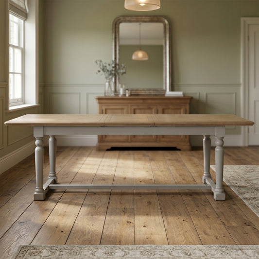 Chateau Painted 200cm - 250cm Extension Dining Table