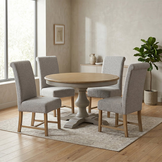Chateau Painted 200cm Round Dining Set