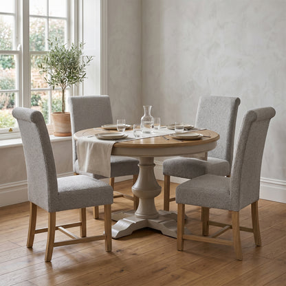 Chateau Painted 200cm Round Dining Table