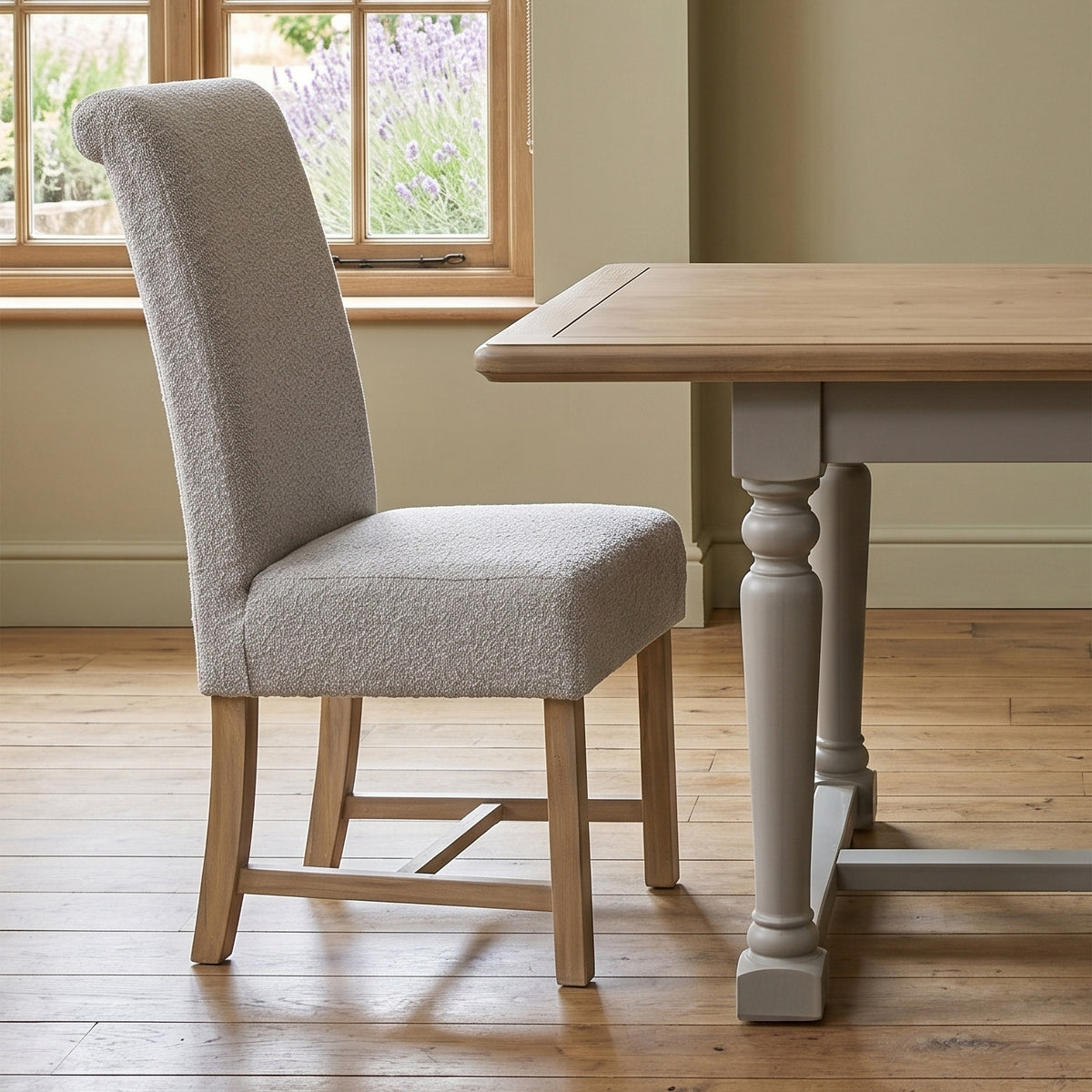 Chateau Painted Dining Chair - Grey