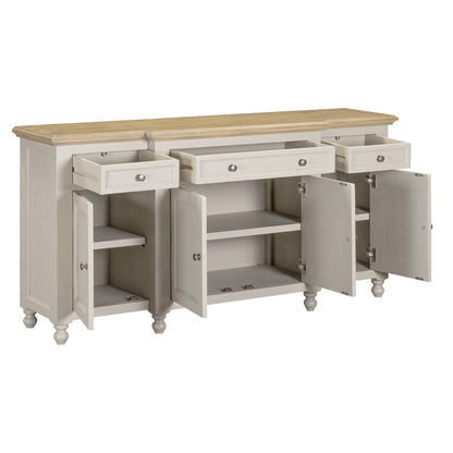 Chateau Painted 4 Door 2 Drawer Sideboard