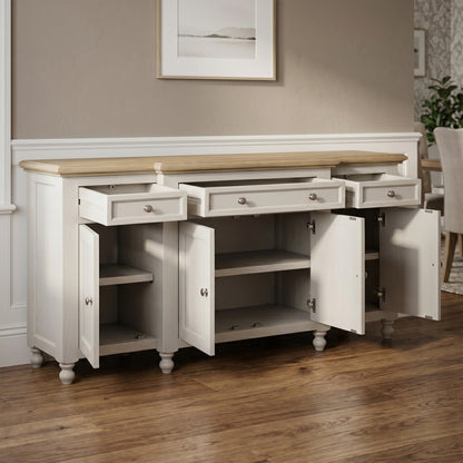 Chateau Painted 4 Door 2 Drawer Sideboard