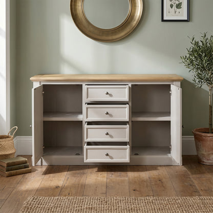 Chateau Painted 2 Door 4 Drawer Sideboard