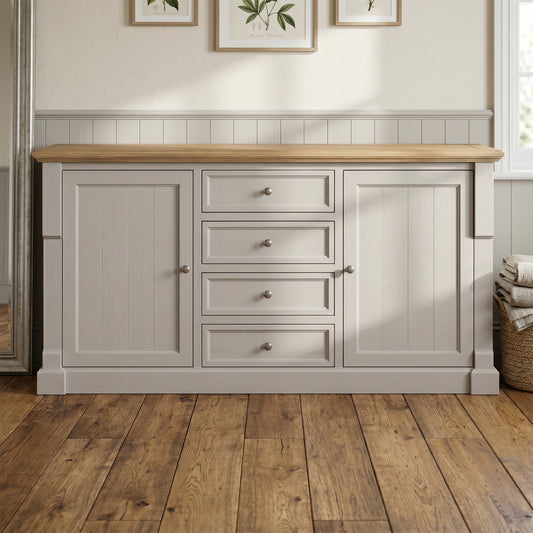 Chateau Painted 2 Door 4 Drawer Sideboard