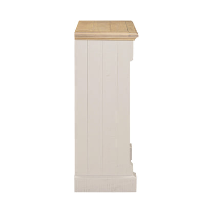 Chateau Painted Low Bookcase