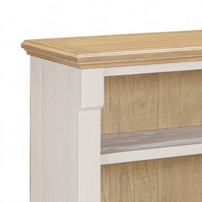 Chateau Painted Low Bookcase