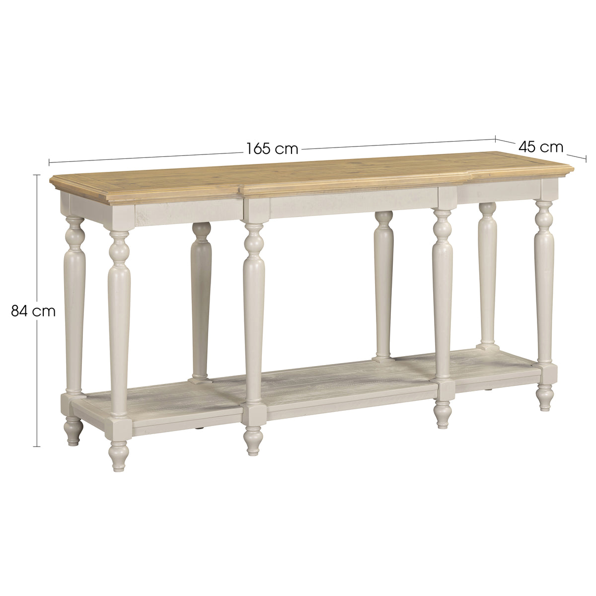 Chateau Painted 165cm Console Table