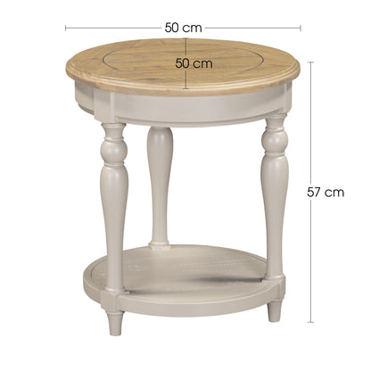 Chateau Painted Round Side Table