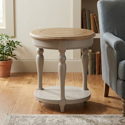 Chateau Painted Round Side Table
