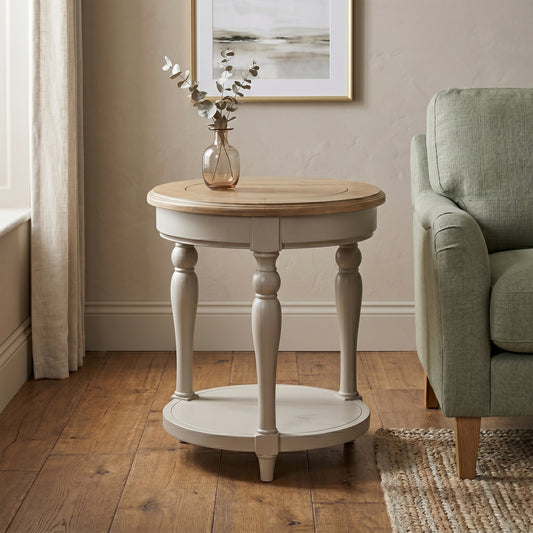 Chateau Painted Round Side Table