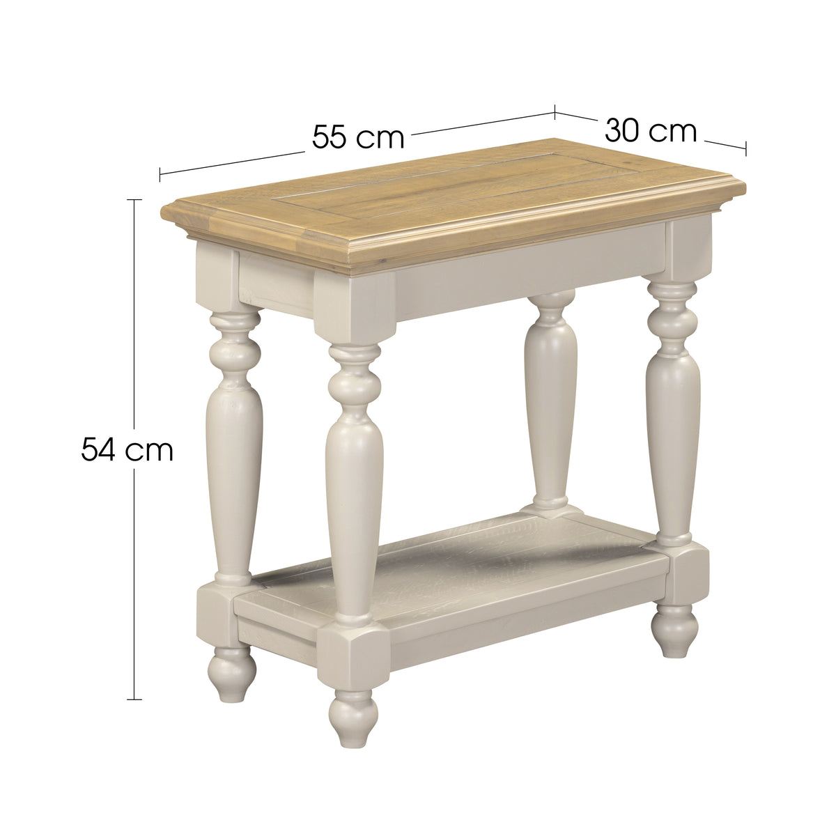 Chateau Painted Sofa Side Table