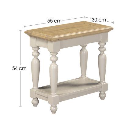 Chateau Painted Sofa Side Table