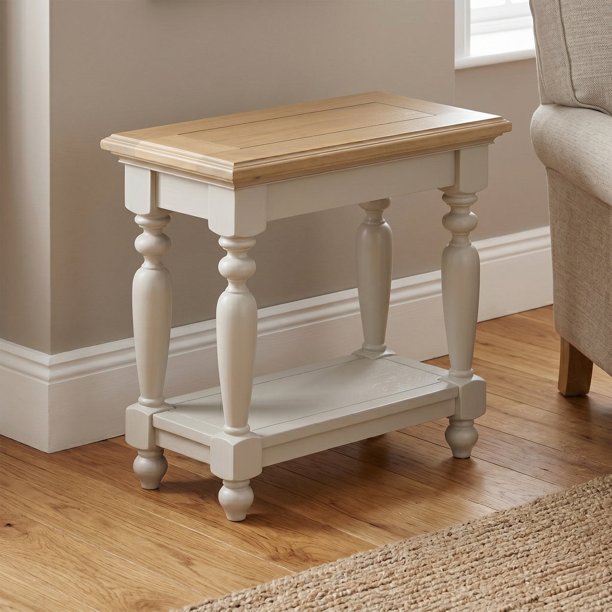 Chateau Painted Sofa Side Table