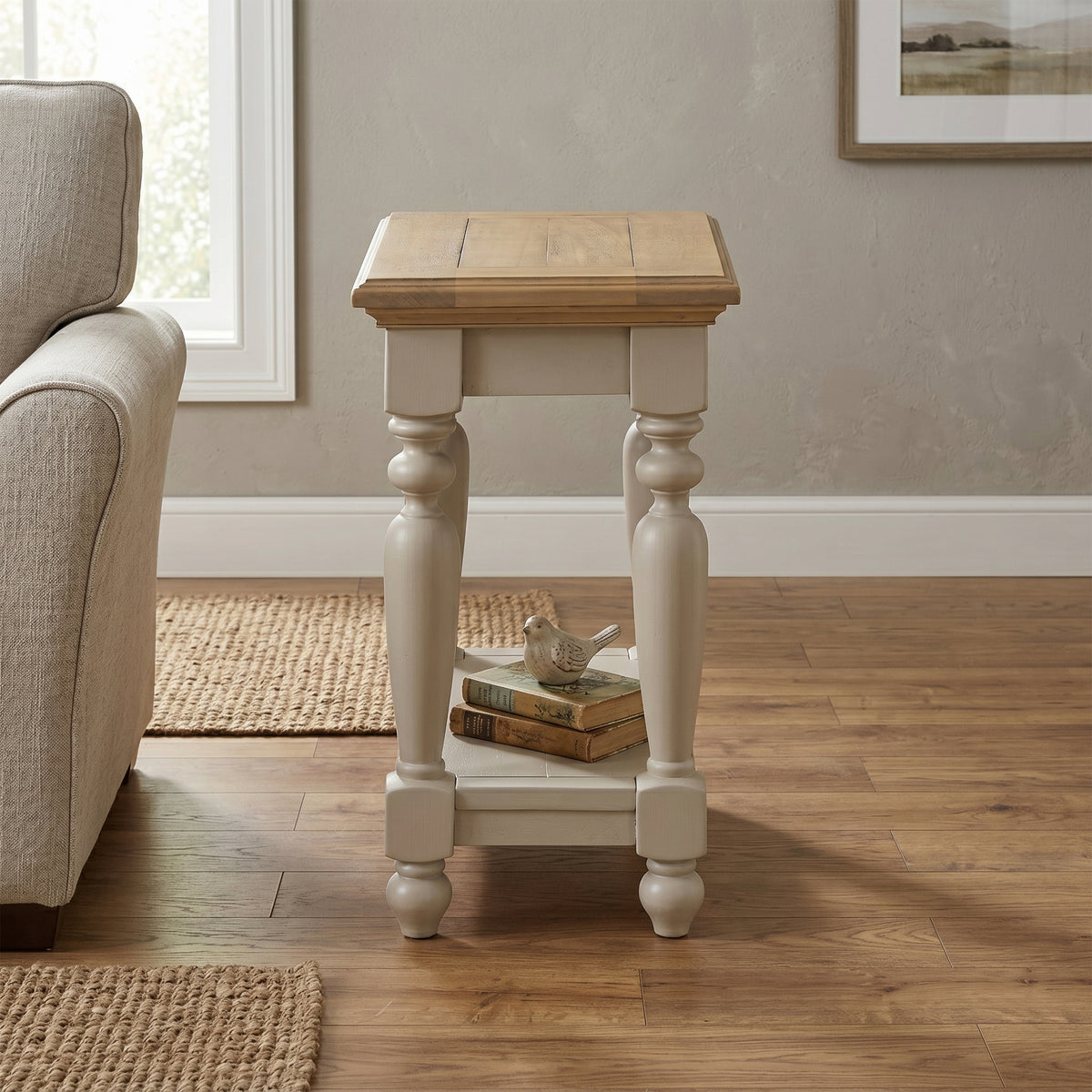 Chateau Painted Sofa Side Table