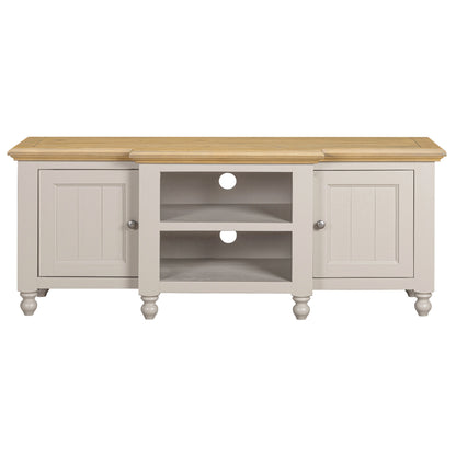Chateau Painted Large TV Unit with 2 Doors