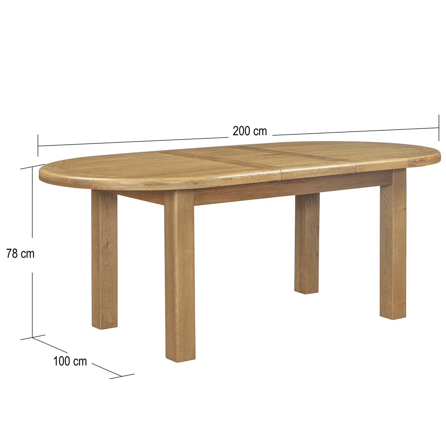 Dorchester Oak 160cm+ Extending Dining Table and Chairs Set