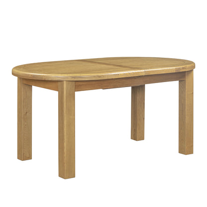 Dorchester Oak 160cm - 200cm Oval Extension Table