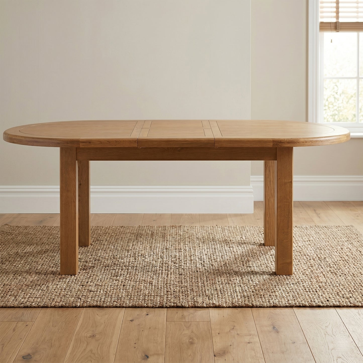 Dorchester Oak 160cm - 200cm Oval Extension Table