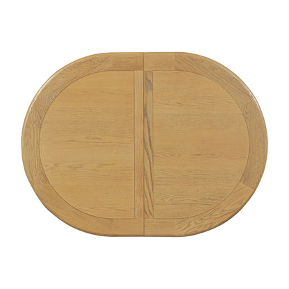 Dorchester Oak 120cm - 160cm Oval Extension Table