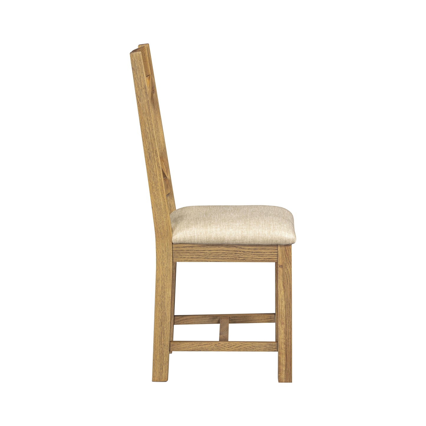 Dorchester Oak Cordoba Cross Back Chair