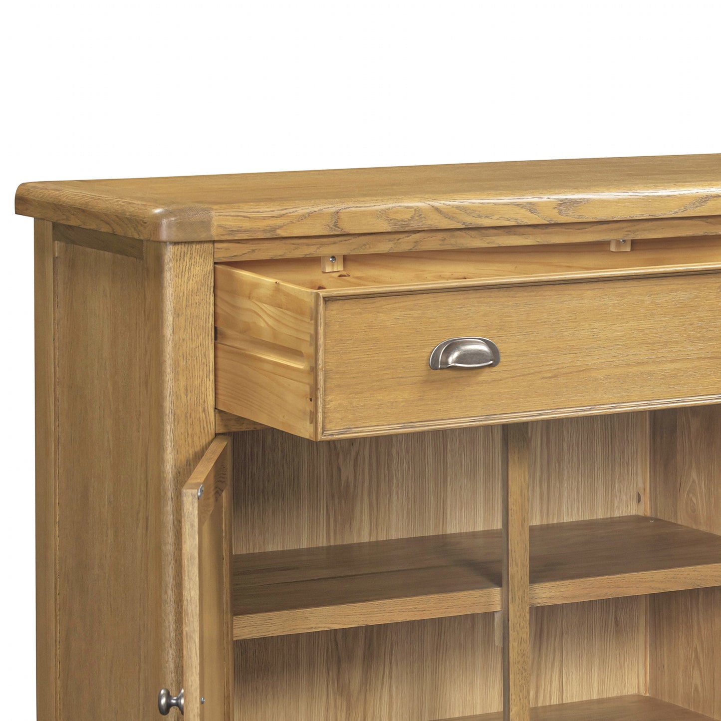 Dorchester Oak 4 Door Sideboard
