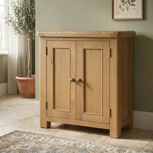 Dorchester Oak Mini Cupboard