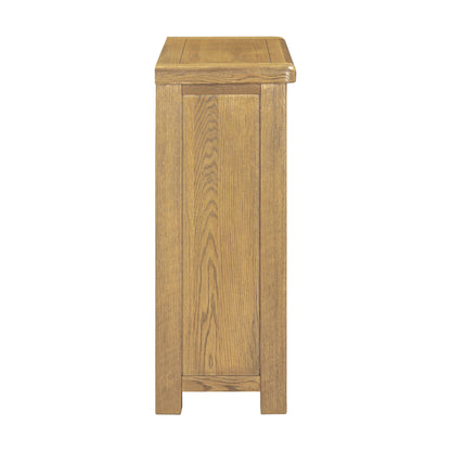 Dorchester Oak Low Bookcase