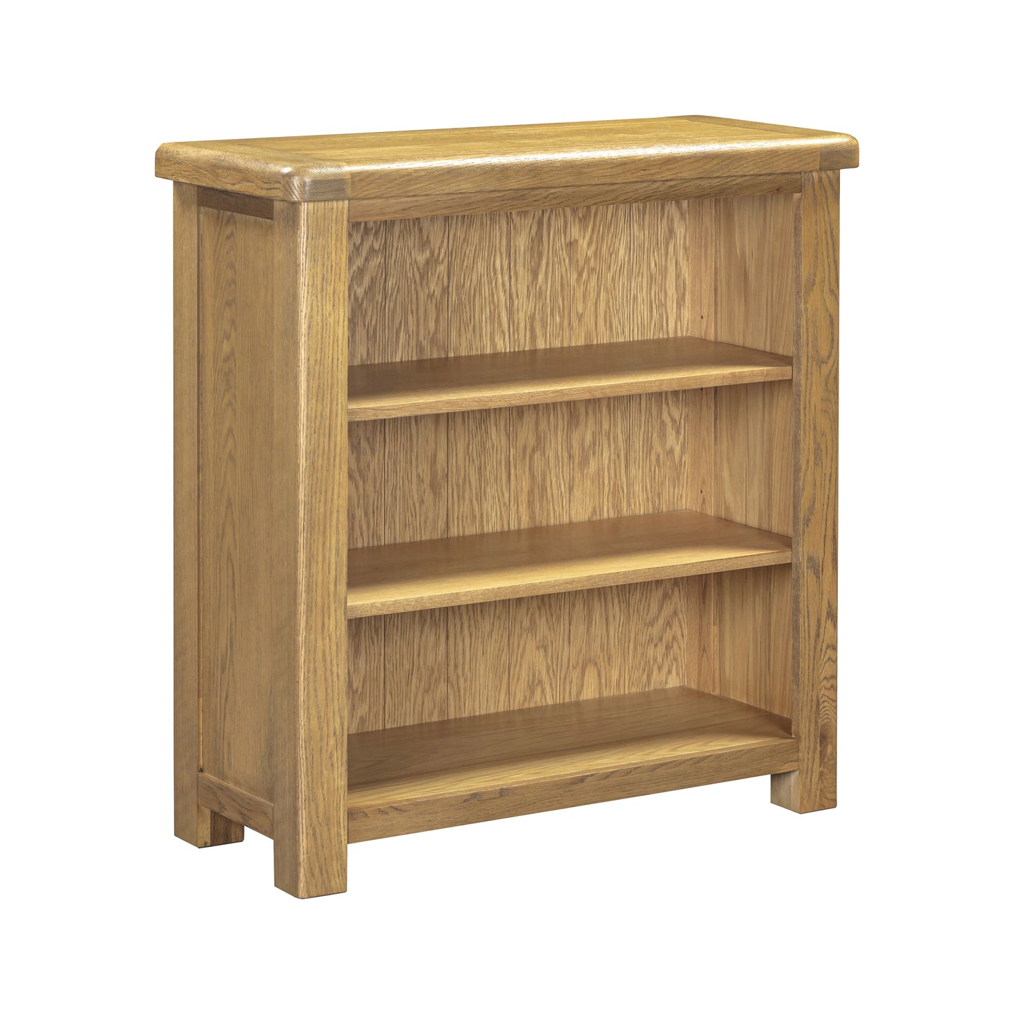 Dorchester Oak Low Bookcase