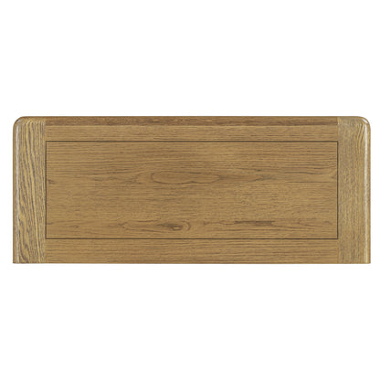 Dorchester Oak Low Bookcase