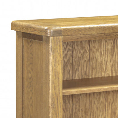 Dorchester Oak Low Bookcase