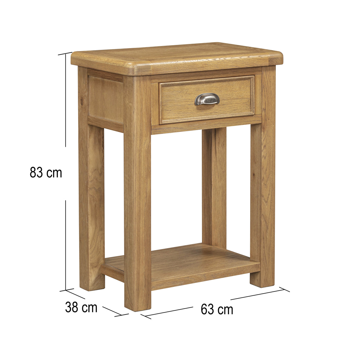 Dorchester Oak Telephone Table