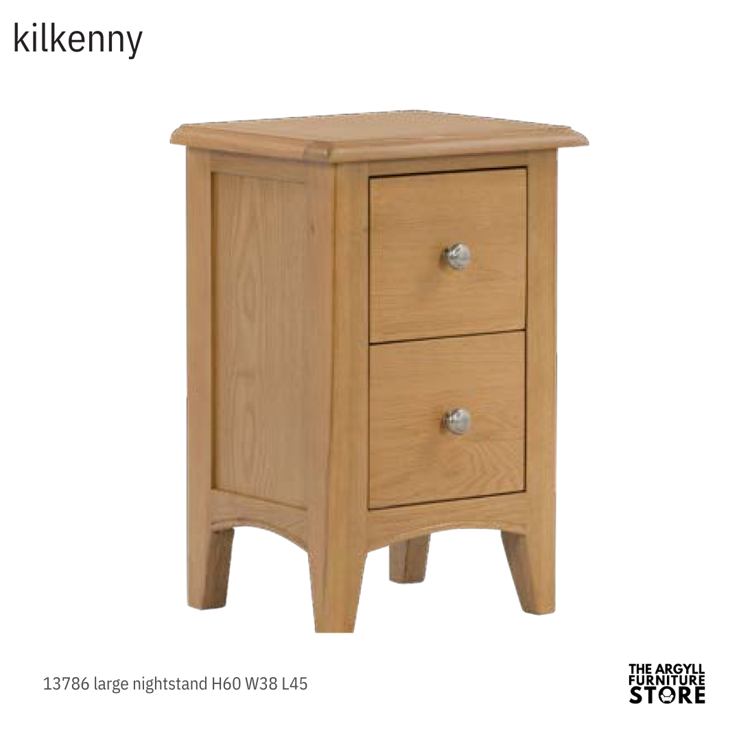Kilkenny Oak Nightstand / Bedside Table