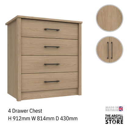 Edale 4 Drawer Chest