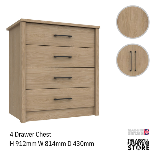 Edale 4 Drawer Chest