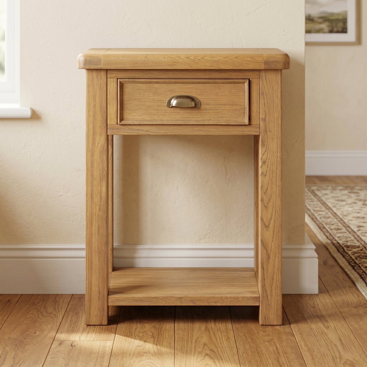 Dorchester Oak Telephone Table