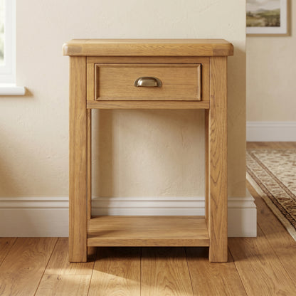 Dorchester Oak Telephone Table