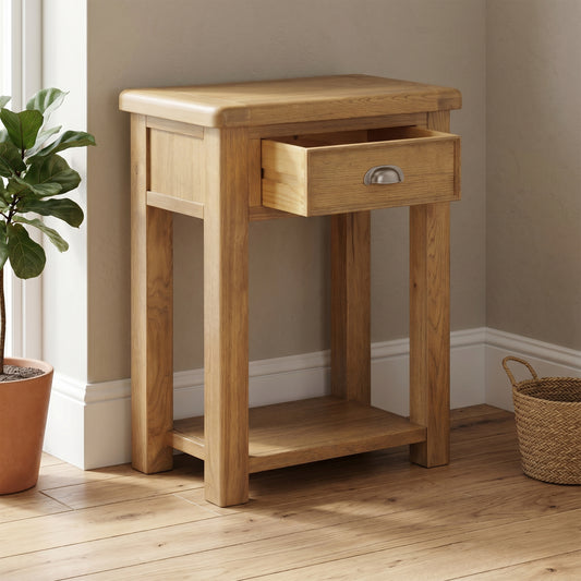 Dorchester Oak Telephone Table