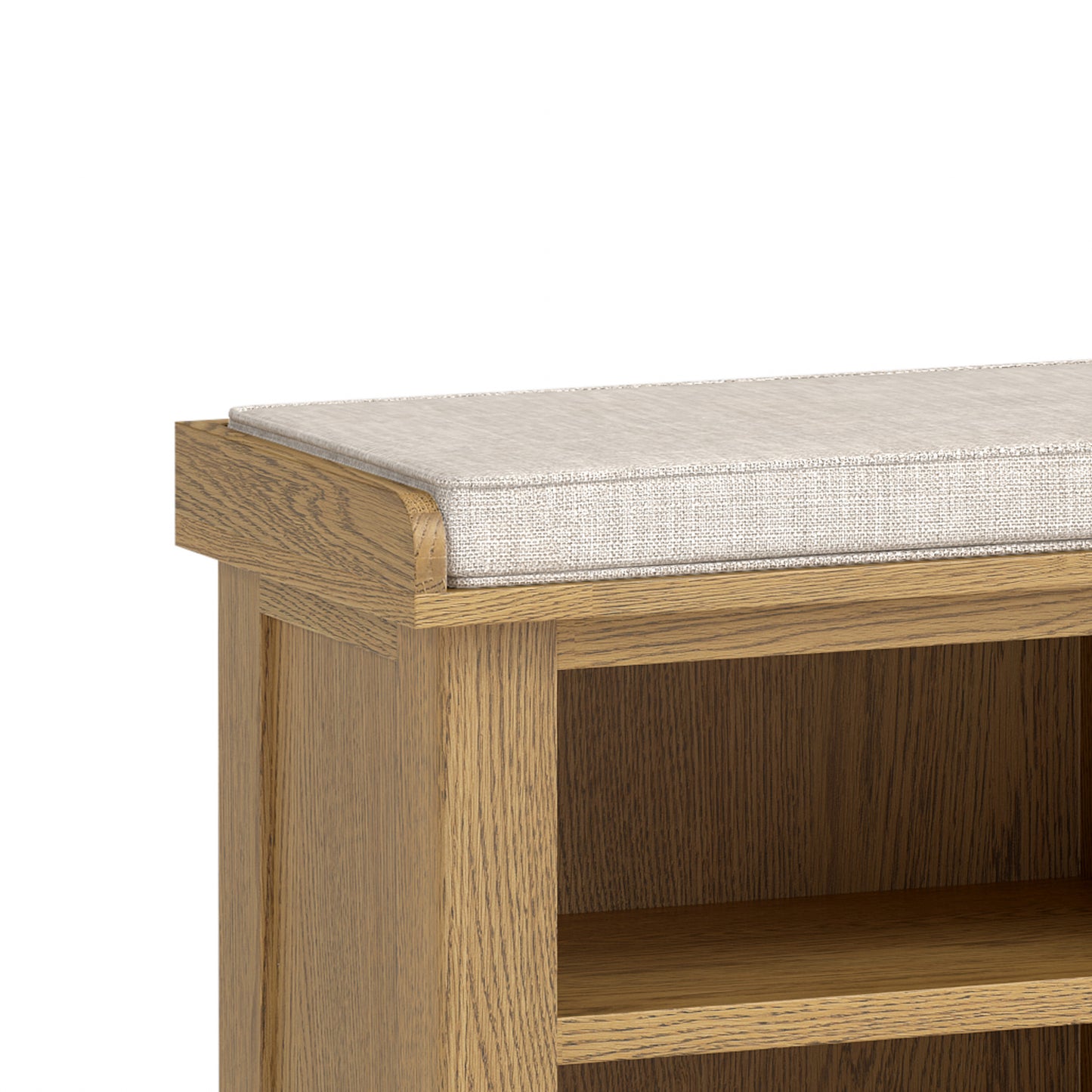 Dorchester Oak Shoe Bench