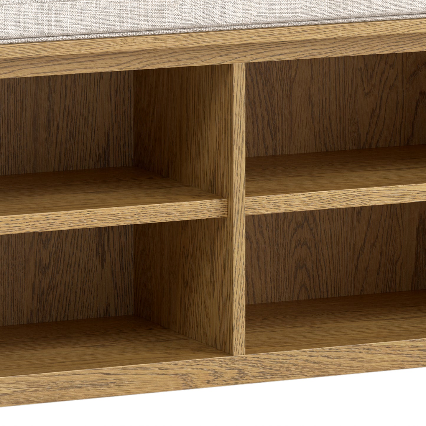 Dorchester Oak Shoe Bench