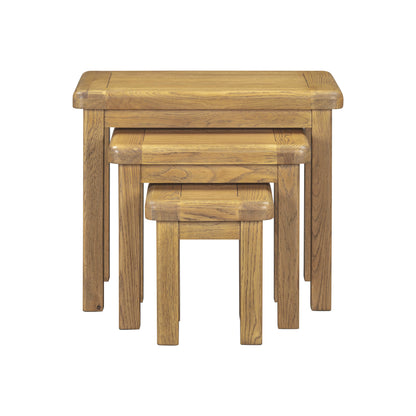 Dorchester Oak Nest of Tables