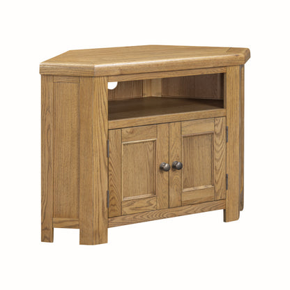 Dorchester Oak Corner TV Unit