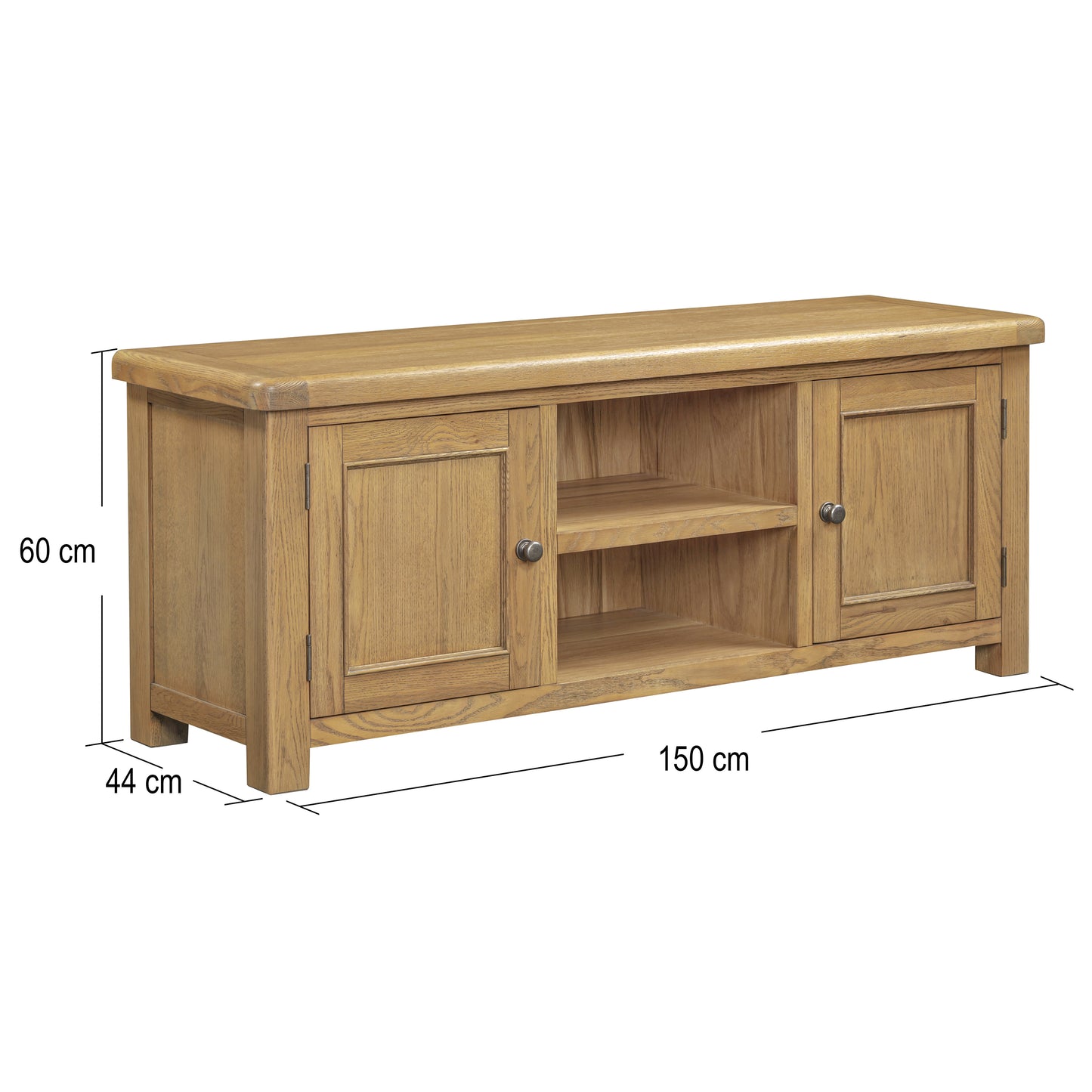 Dorchester Oak Large TV Unit