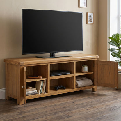 Dorchester Oak Large TV Unit