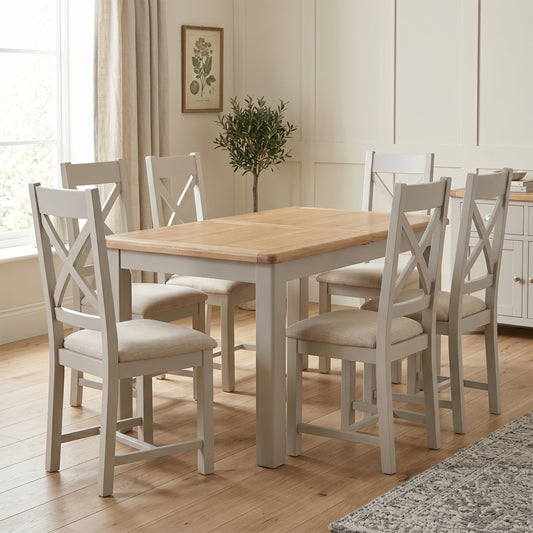 Windermere Butterfly Extension Dining Table Set