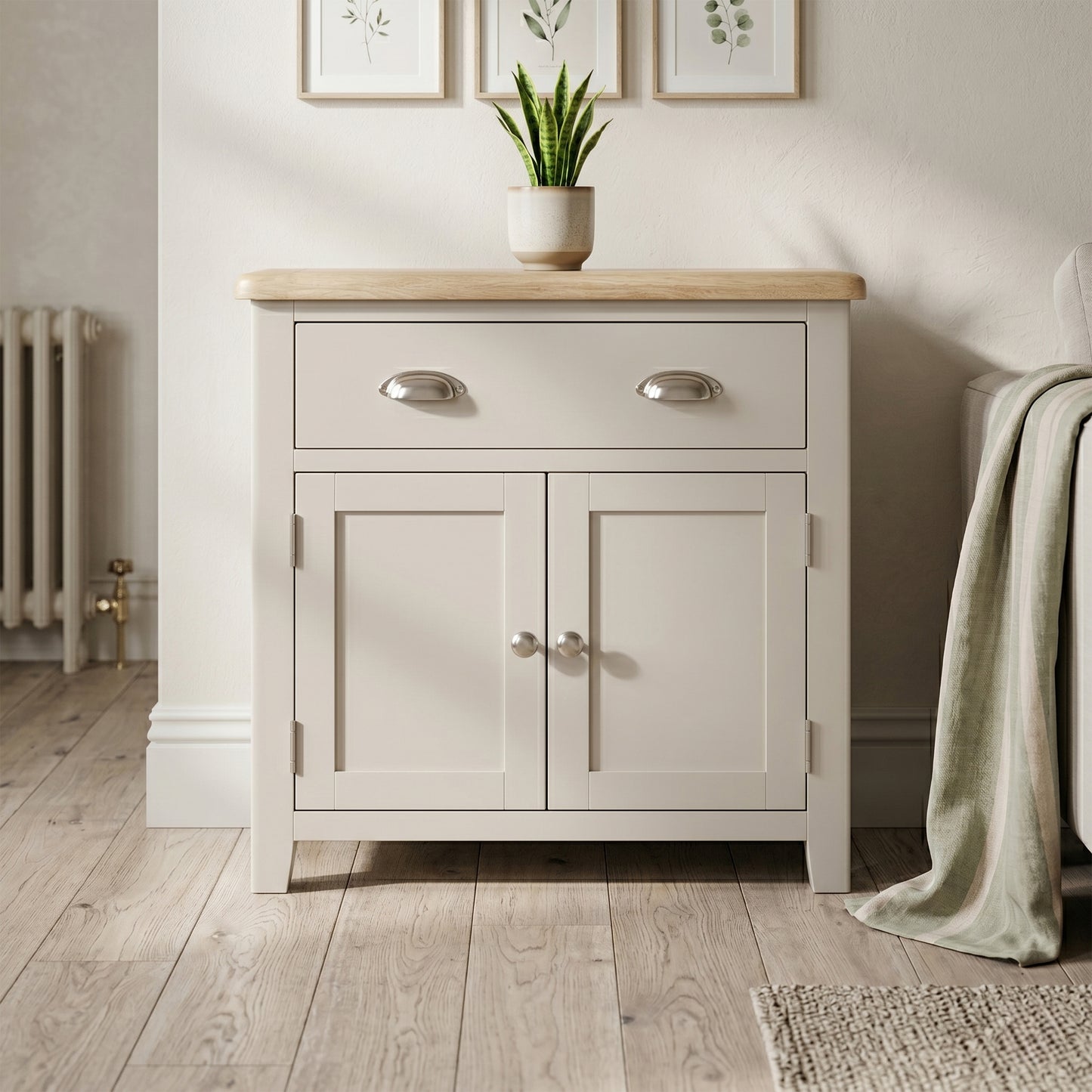 Windermere Painted 1 Drawer 2 Door Sideboard