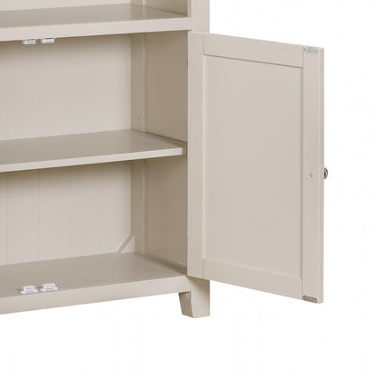 Windermere Painted 2 Door Tall Bookcase