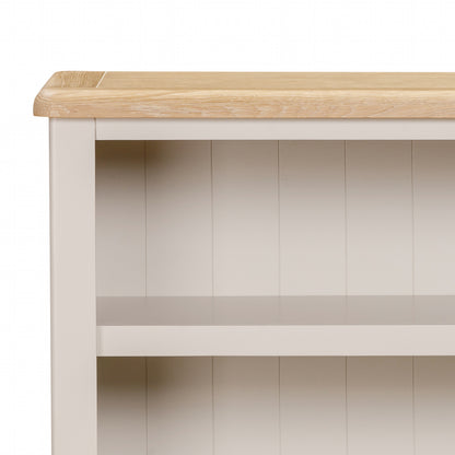 Windermere Painted Wide & Low Bookcase