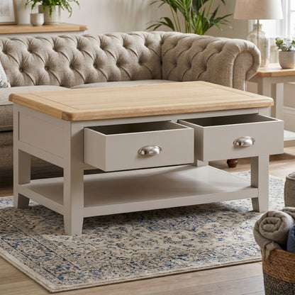 Windermere Painted 2 Drawer Coffee Table