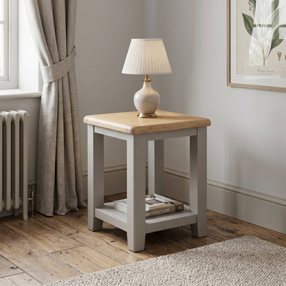 Windermere Painted Lamp & Nest Tables