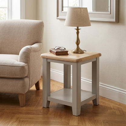 Windermere Painted Lamp & Nest Tables